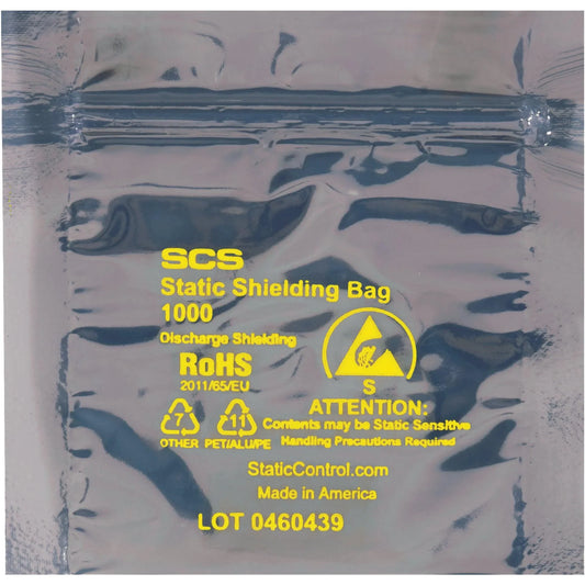 3 x 3" Reclosable Static Shielding Bags - STC305 Box Packaging Partner