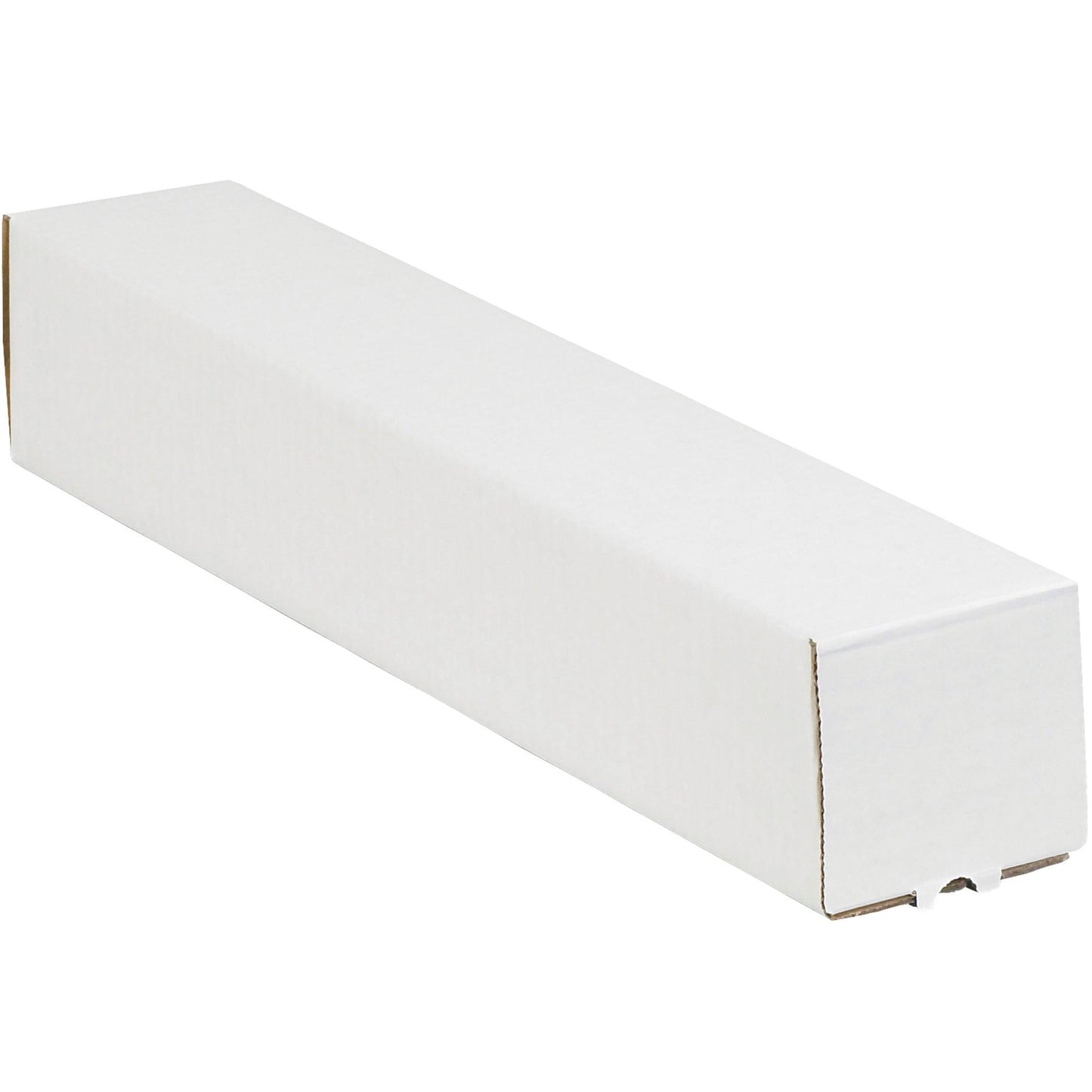 3 x 3 x 18" White Square Mailing Tubes - M3318