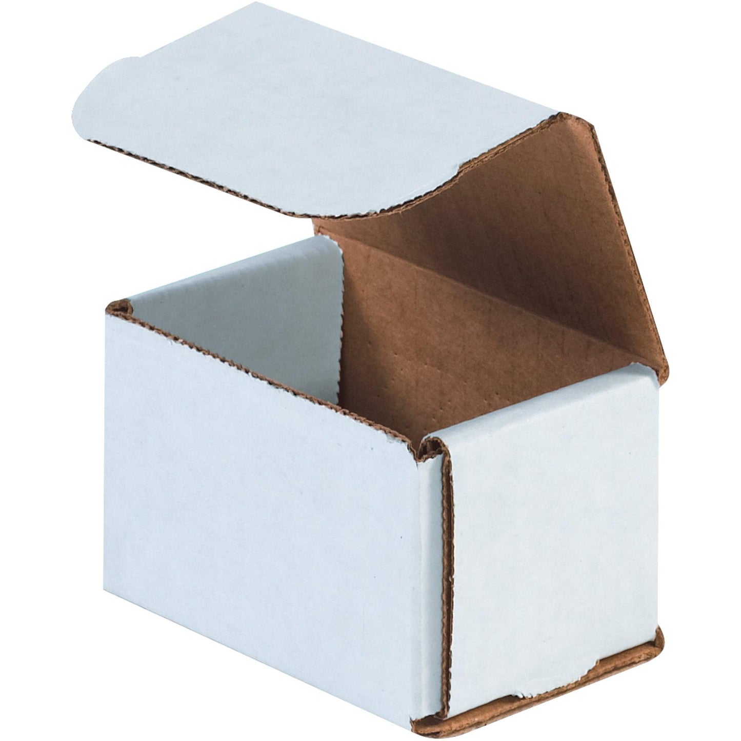 3 x 3 x 2" White Corrugated Mailers - M332