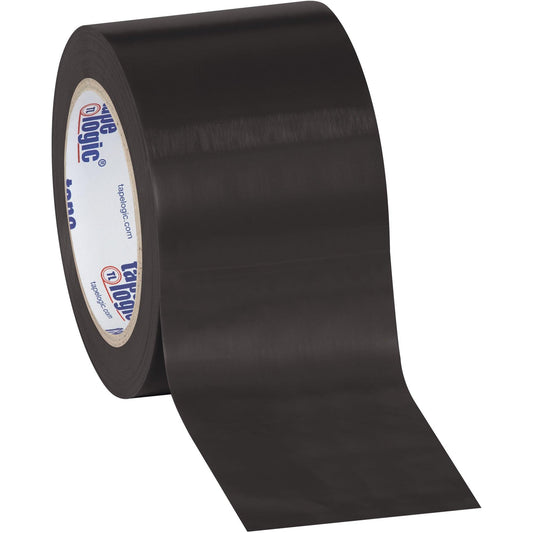 3" x 36 yds. Black (3 Pack) Tape Logic® Solid Vinyl Safety Tape - T93363PKBL