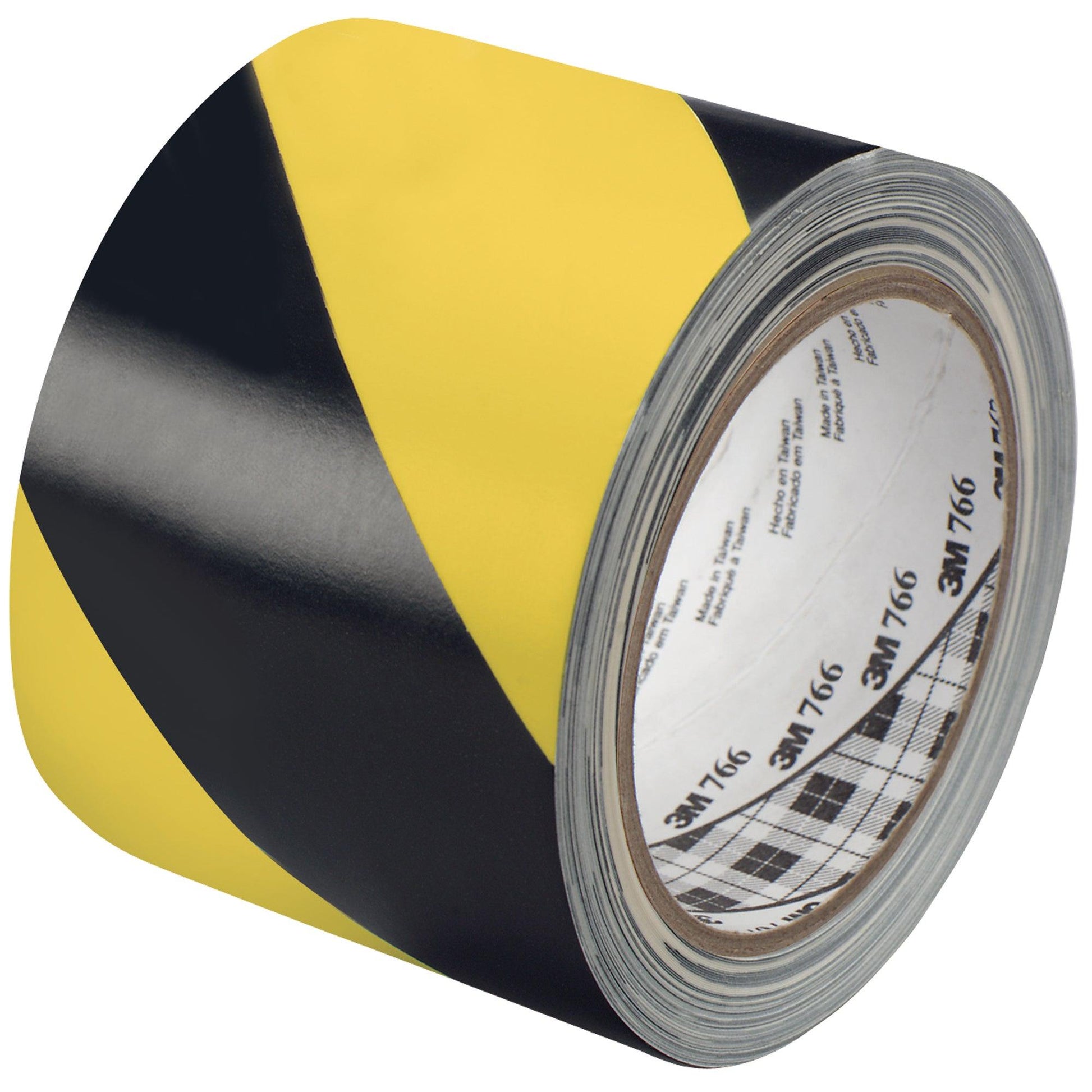 3" x 36 yds. Black/Yellow (2 Pack) 3M Safety Stripe Warning Tape 766 - T9687662PK