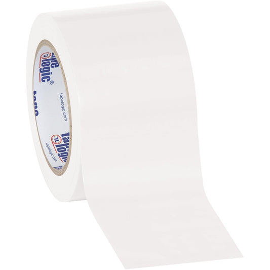 3" x 36 yds. White (3 Pack) Tape Logic® Solid Vinyl Safety Tape - T93363PKW