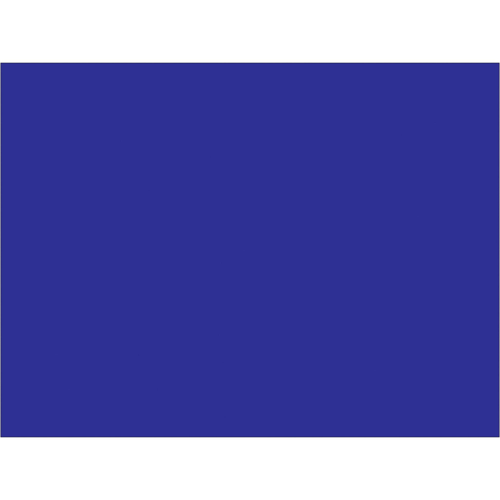 3 x 4" Dark Blue Inventory Rectangle Labels - DL631B