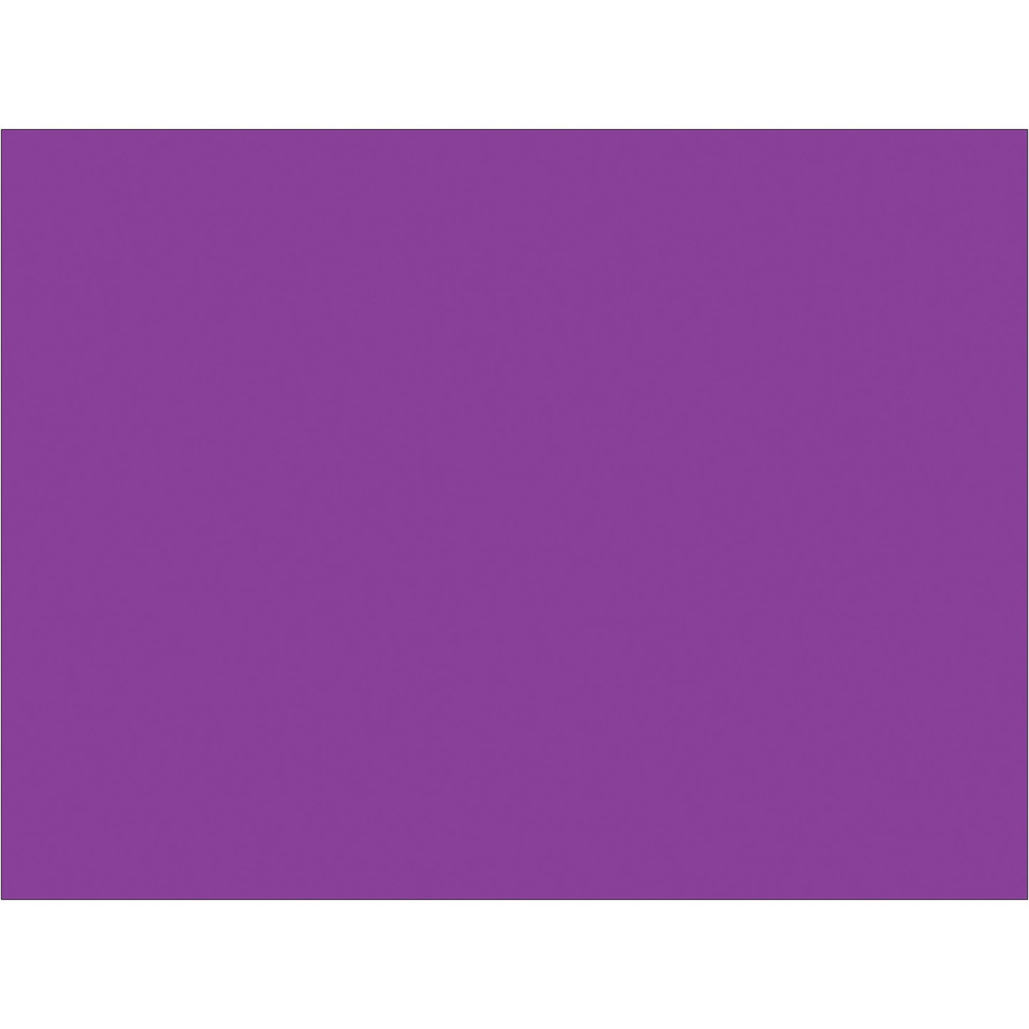 3 x 4" Purple Inventory Rectangle Labels - DL631M
