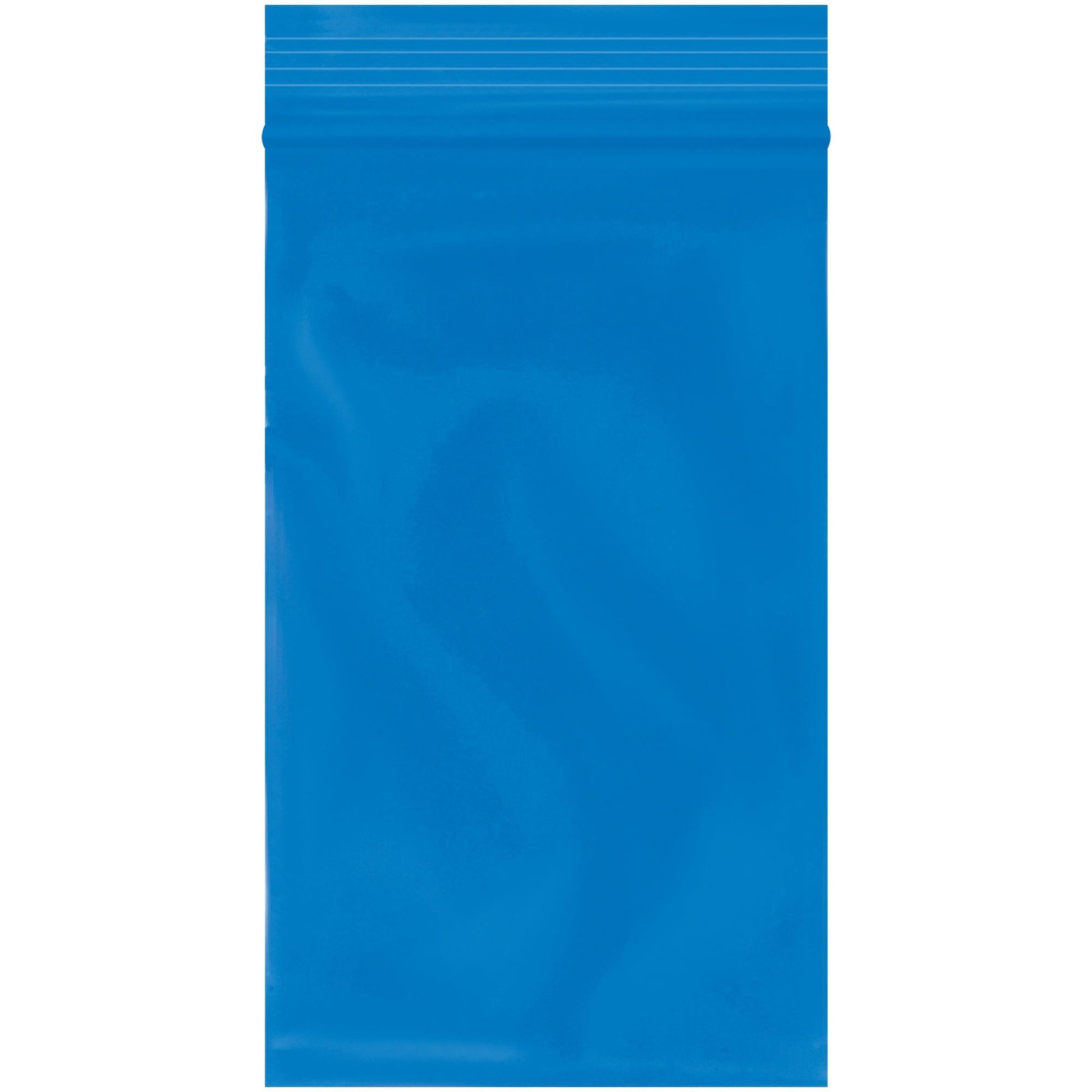 3 x 5" - 2 Mil Blue Reclosable Poly Bags - PB3550BL