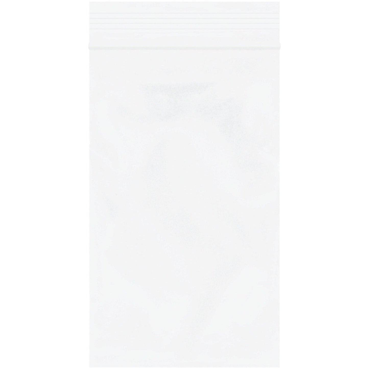 3 x 5" - 2 Mil White Reclosable Poly Bags - PB3550W