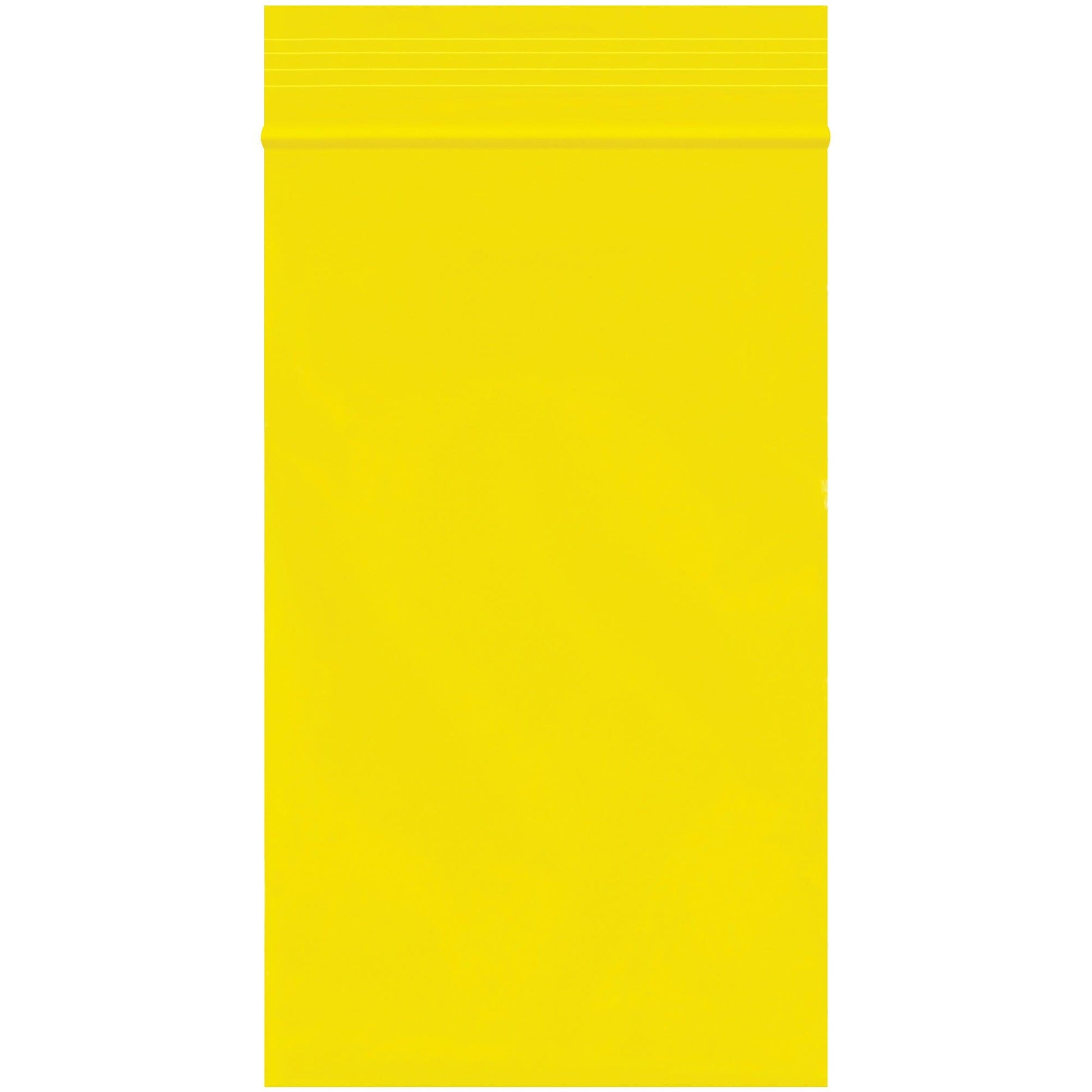 3 x 5" - 2 Mil Yellow Reclosable Poly Bags - PB3550Y