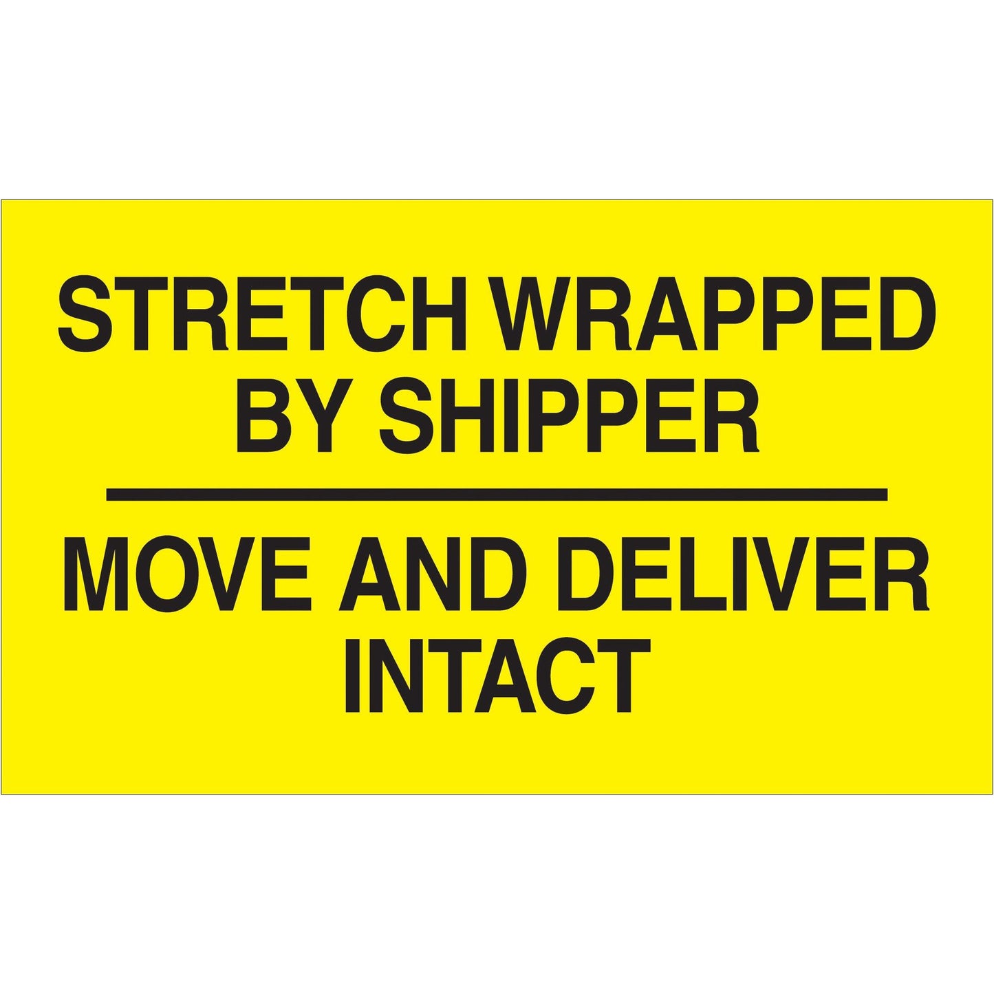 3 x 5 "Stretch Wrapped By Shipper" - DL3172