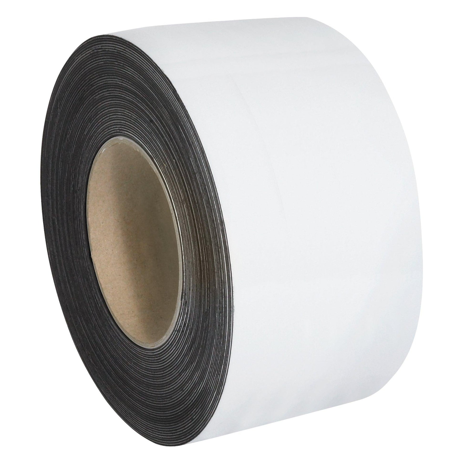 3" x 50' - White Warehouse Labels - Magnetic Rolls - LH124