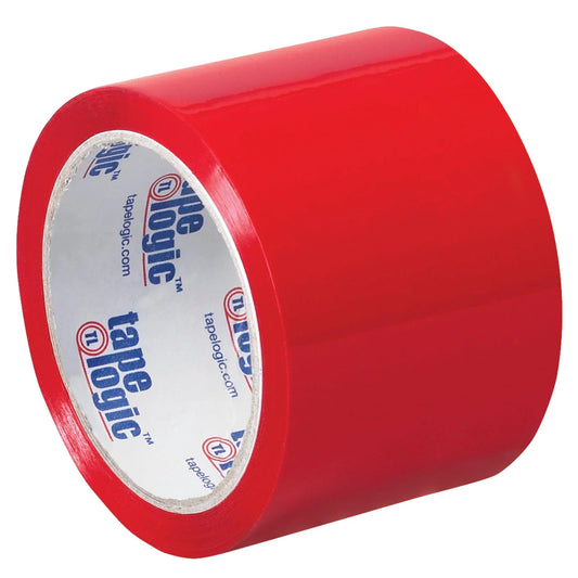 3" x 55 yds. - Red (6 Pack) Tape Logic® Carton Sealing Tape - T90522R6PK Box Packaging Partner