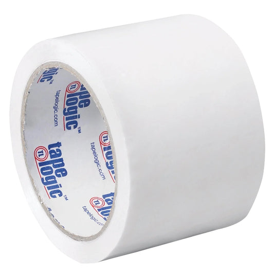 3" x 55 yds. - White (6 Pack) Tape Logic® Carton Sealing Tape - T90522W6PK Box Packaging Partner