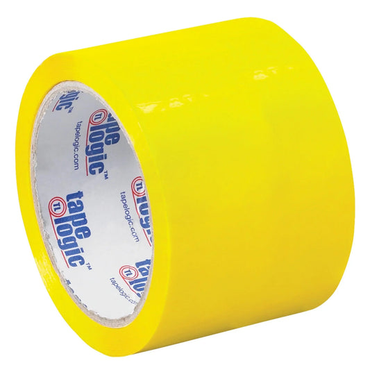 3" x 55 yds. Yellow Tape Logic® Carton Sealing Tape - T90522Y Box Packaging Partner