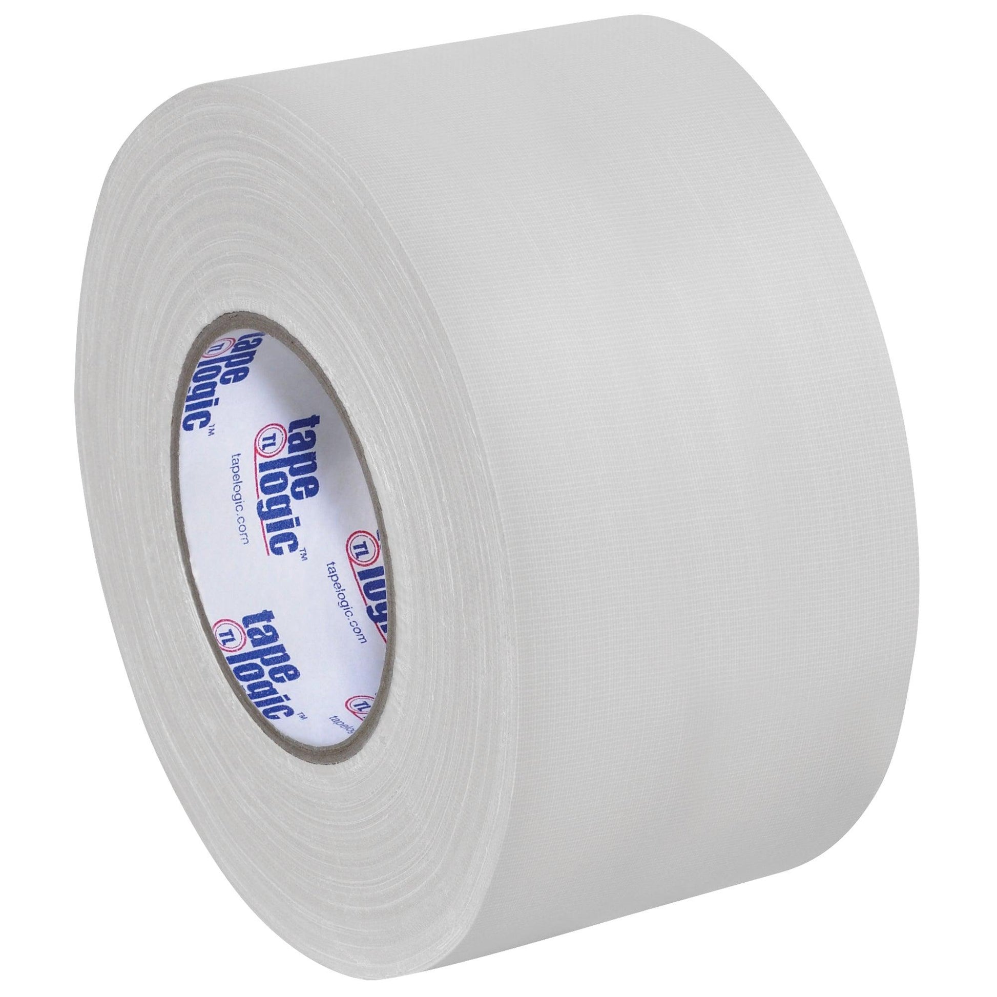 3" x 60 yds. White Tape Logic® 11 Mil Gaffers Tape - T98818W