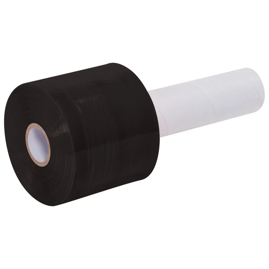 3" x 80 Gauge x 1000' Black Extended Core Bundling Film - TNBEC303BLK Box Packaging Partner