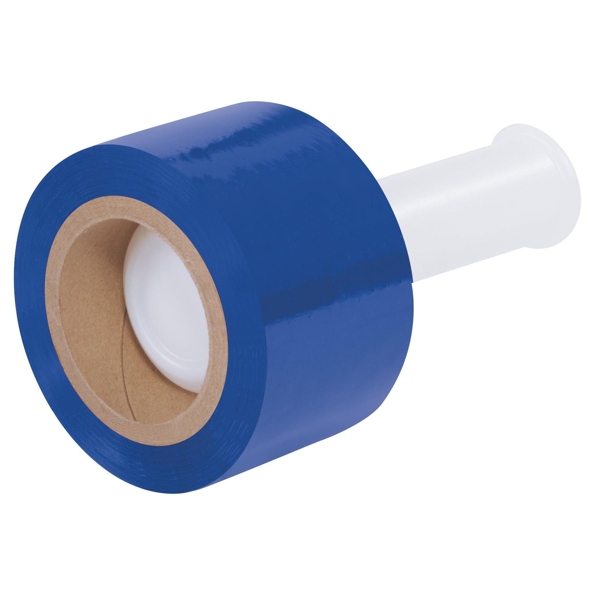 3" x 80 Gauge x 1000' Blue Bundling Stretch Film - TNB303BLUE