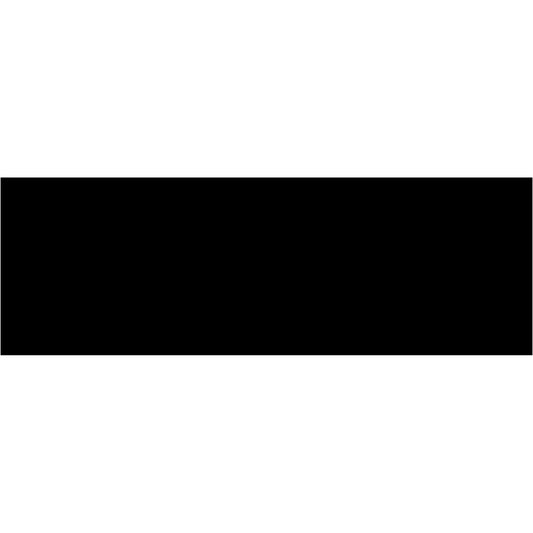 3 x 9" Black Inventory Rectangle Labels - DL637F Box Packaging Partner