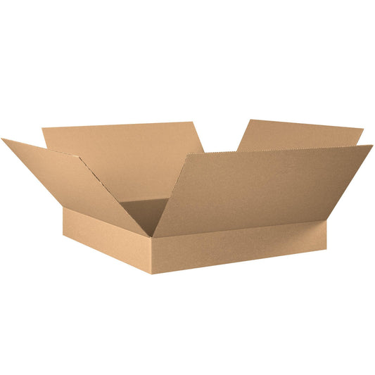 30 x 30 x 6" Flat Corrugated Boxes - 30306