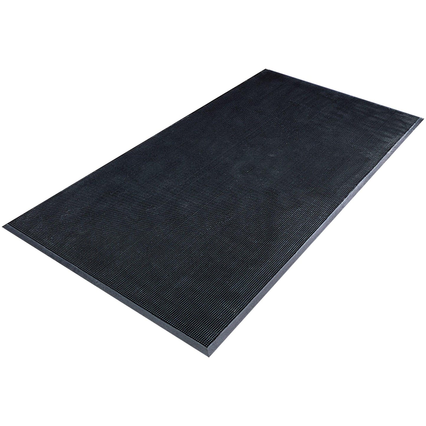 32 x 39" Black Rubberized Entry Mat - MAT330BK