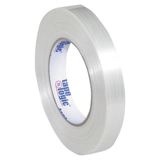 3/4" x 60 yds. (12 Pack) Tape Logic® 1550 Strapping Tape - T914155012PK Box Packaging Partner
