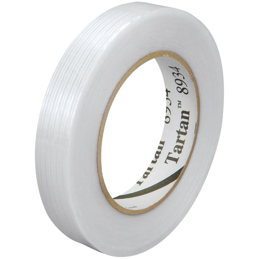 3/4" x 60 yds. (12 Pack) Tartan™ Filament Tape 8934 - T914893412PK Box Packaging Partner