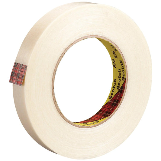 3/4" x 60 yds. (6 Pack) Scotch® Filament Tape 898 - T9148986PK Box Packaging Partner