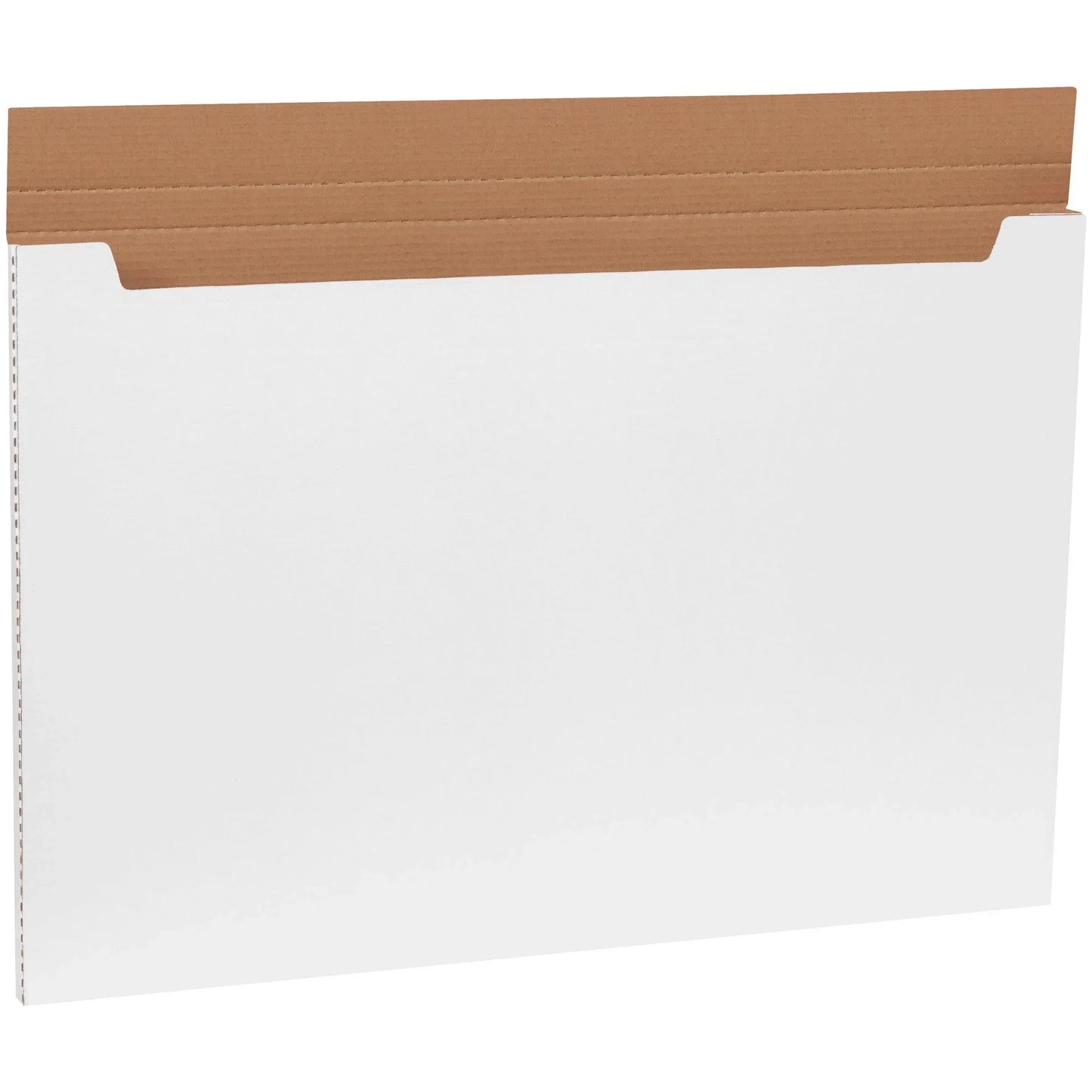 36 x 24 x 1" White Jumbo Fold-Over Mailers - M36241 Box Packaging Partner