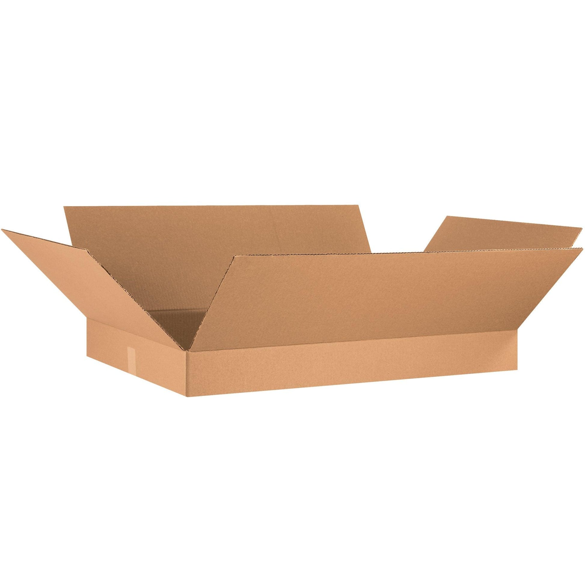 36 x 24 x 4" Flat Corrugated Boxes - 36244