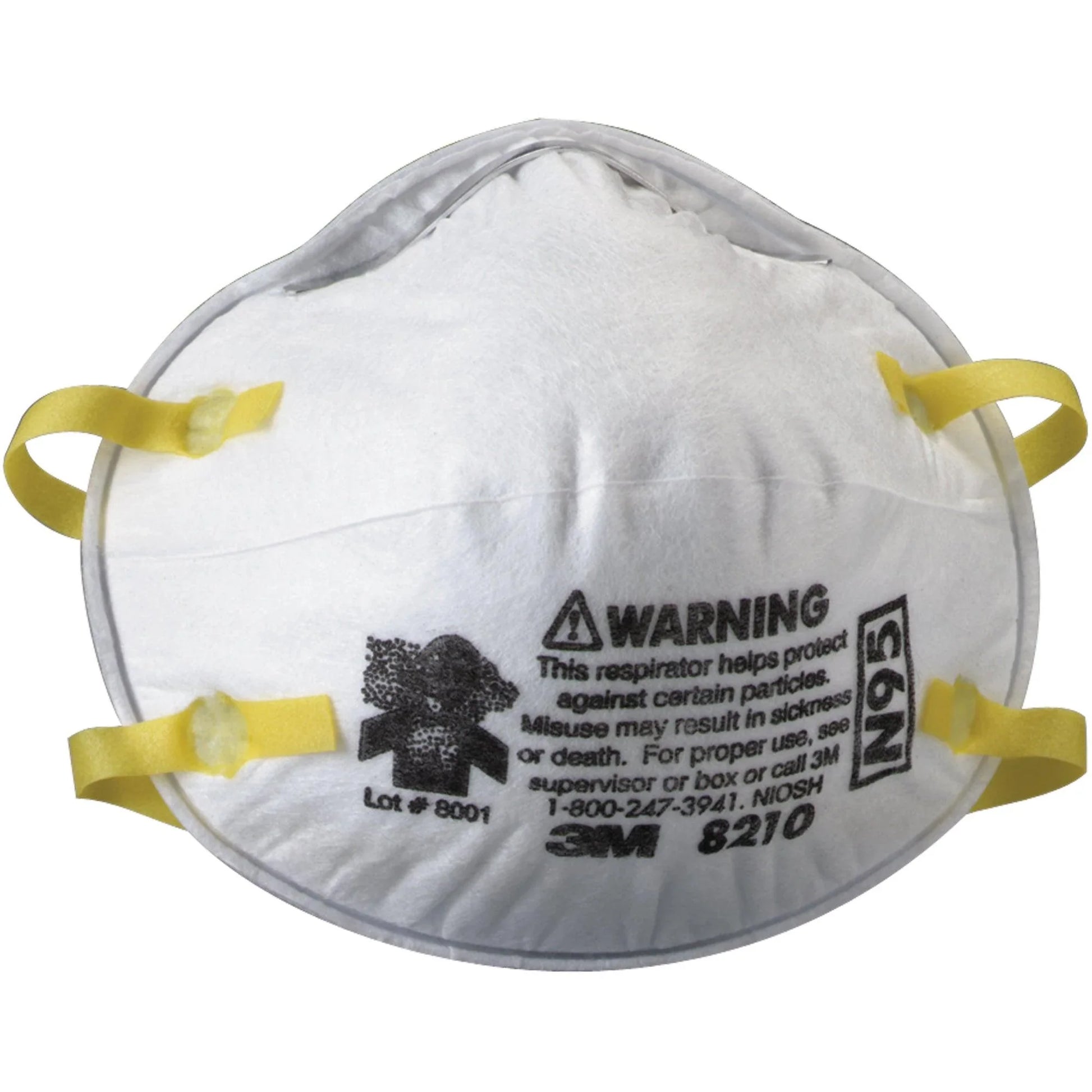 3M™ - 8210 Dust Respirator - OCS8210 Box Packaging Partner