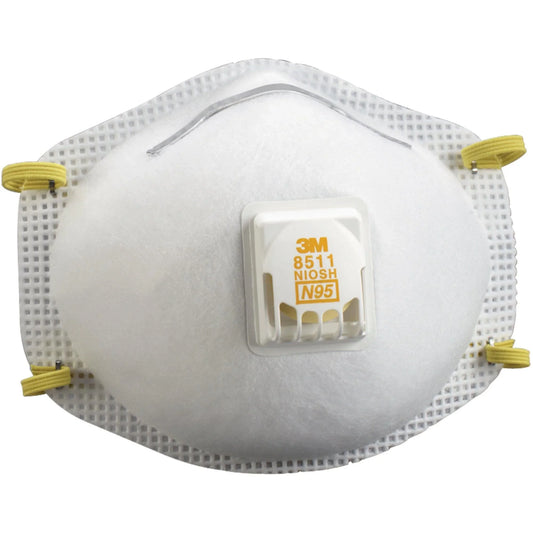 3M™ - 8511 Dust Respirator with Valve - OCS8511 Box Packaging Partner