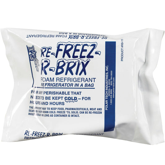 4 1/2 x 4 x 1 1/2" Re-Freez-R-Brix® Cold Bricks - RB15