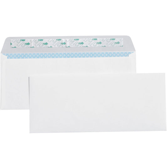 4 1/8 x 9 1/2" - #10 Plain Self-Seal Business Envelopes with Security Tint - EN1115