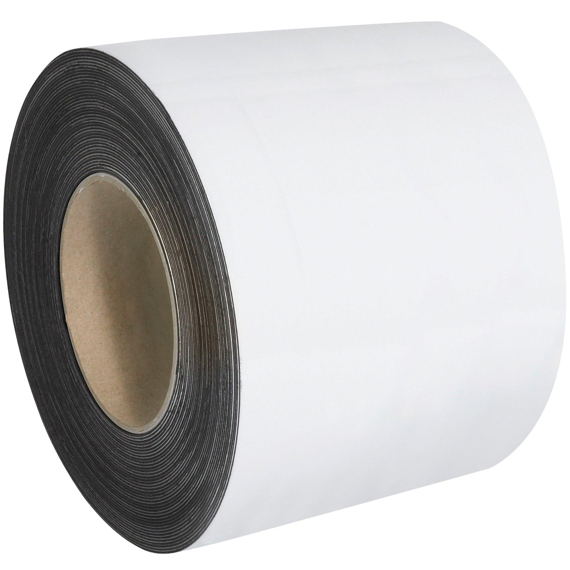 4" x 100' - White Warehouse Labels - Magnetic Rolls - LH159