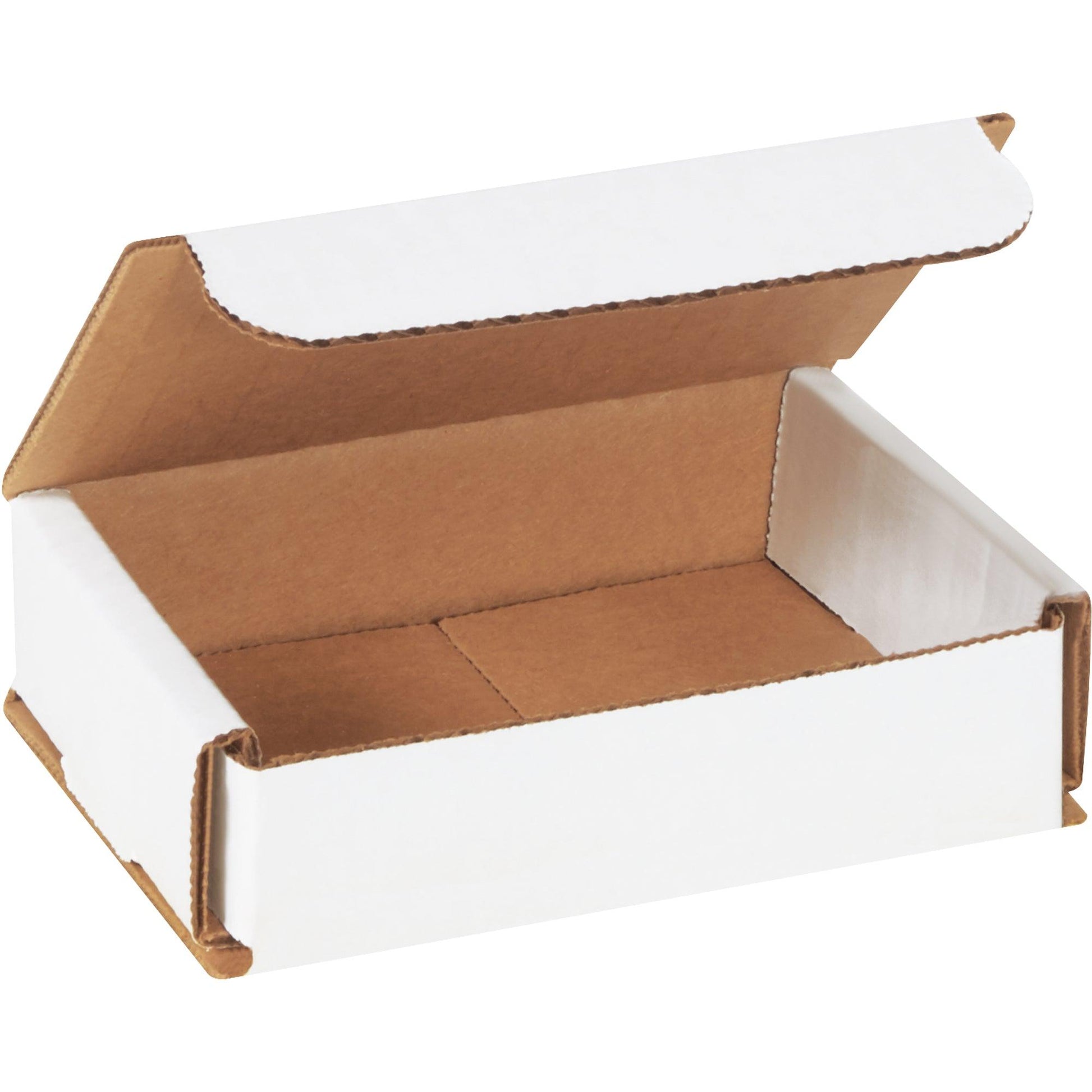 4 x 3 x 1" White Corrugated Mailers - M431