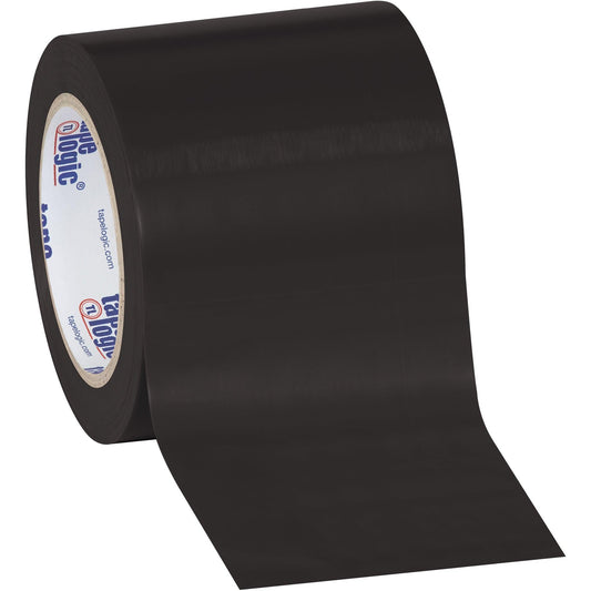 4" x 36 yds. Black (3 Pack) Tape Logic® Solid Vinyl Safety Tape - T94363PKBL