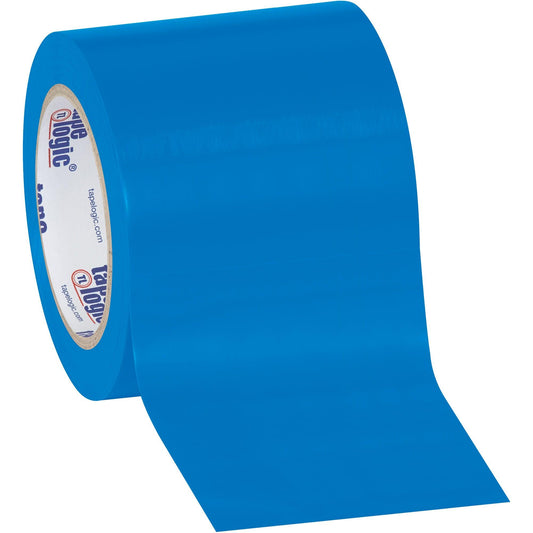 4" x 36 yds. Blue (3 Pack) Tape Logic® Solid Vinyl Safety Tape - T94363PKB