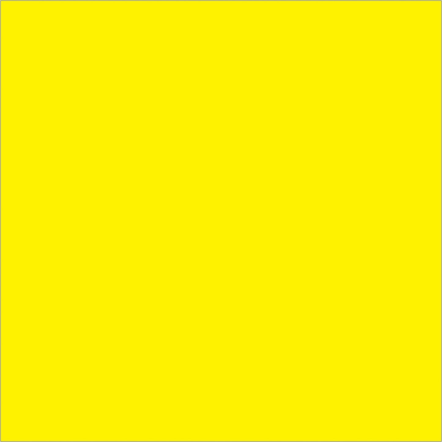 4 x 4" Fluorescent Yellow Inventory Rectangle Labels - DL638L