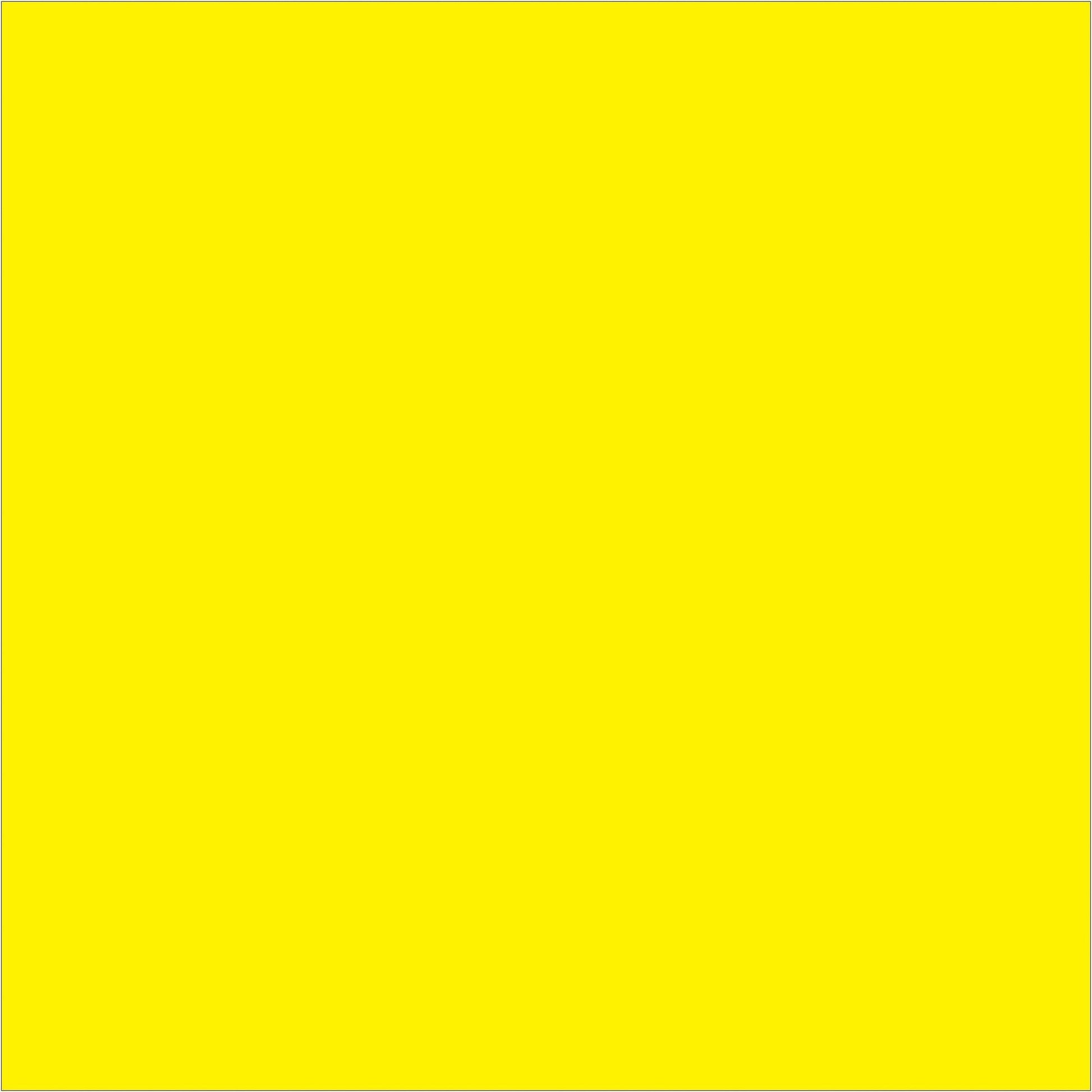 4 x 4" Fluorescent Yellow Inventory Rectangle Labels - DL638L