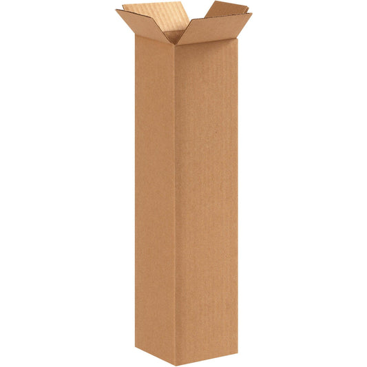 4 x 4 x 16" Tall Corrugated Boxes - 4416