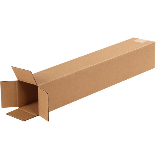 4 x 4 x 24" Tall Corrugated Boxes - 4424