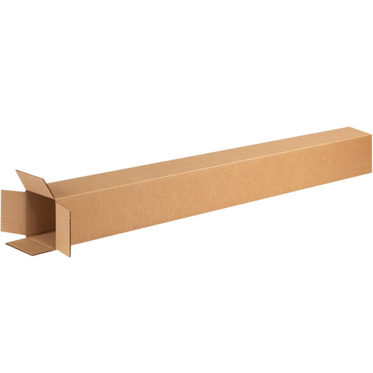 4 x 4 x 72" Tall Corrugated Boxes - 4472