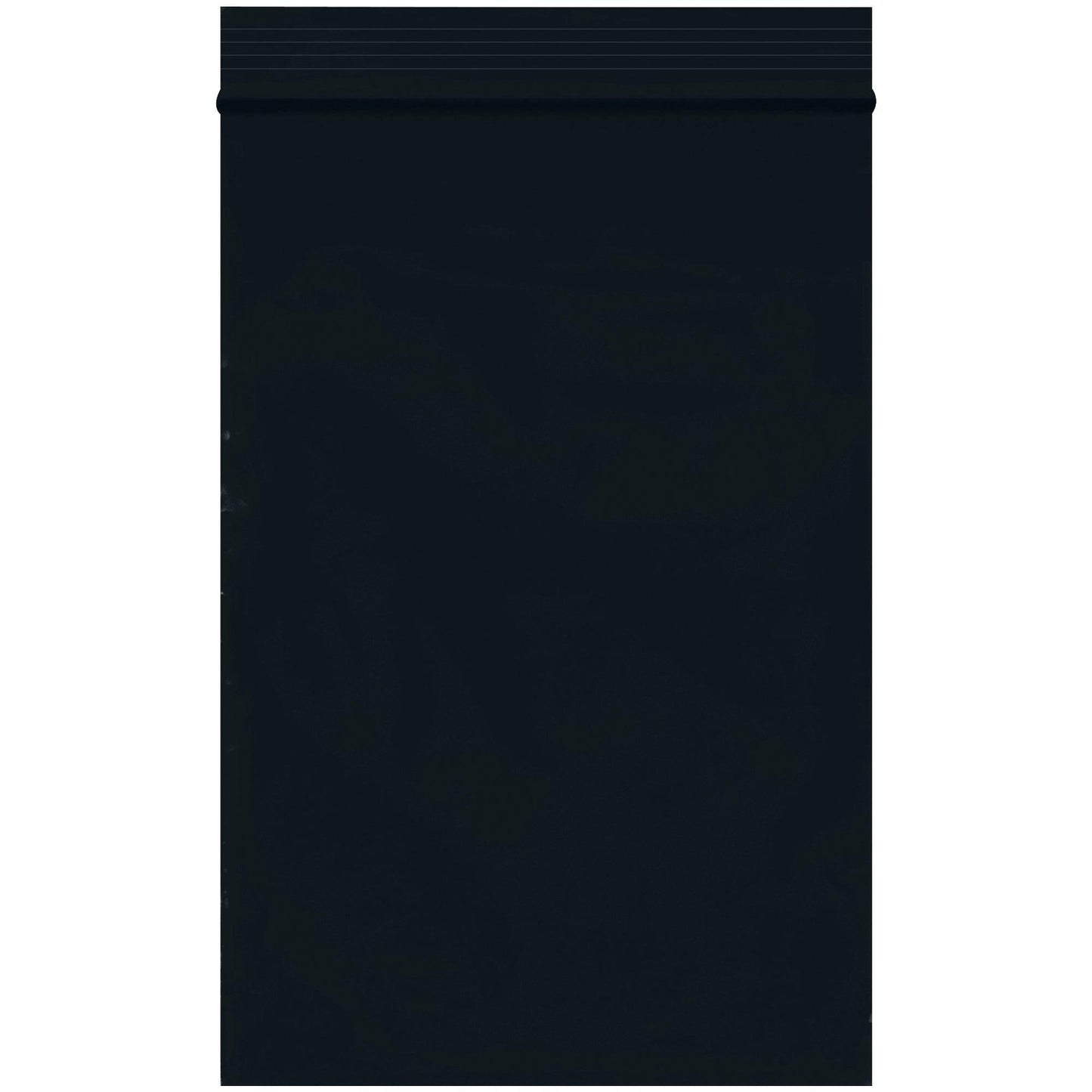 4 x 6" - 2 Mil Black Reclosable Poly Bags - PB3565BK