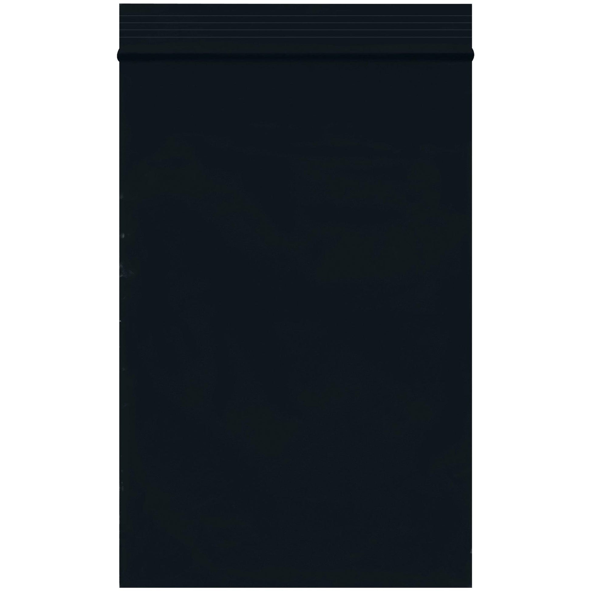 4 x 6" - 2 Mil Black Reclosable Poly Bags - PB3565BK