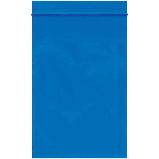 4 x 6" - 2 Mil Blue Reclosable Poly Bags - PB3565BL