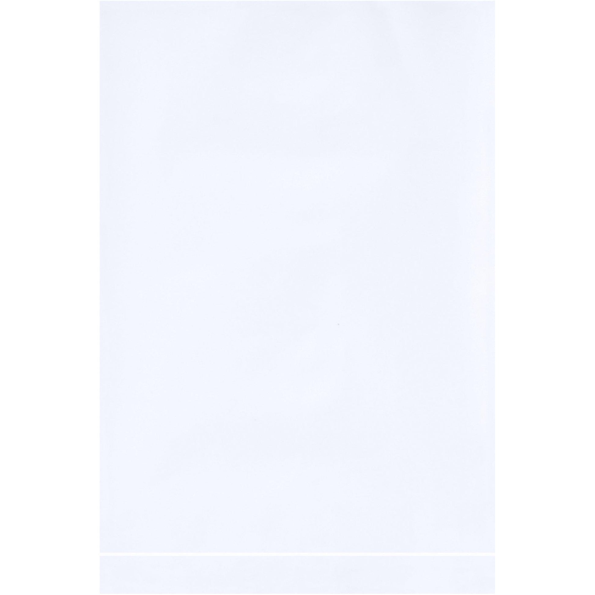 4 x 6" - 2 Mil White Flat Poly Bags - PB390W