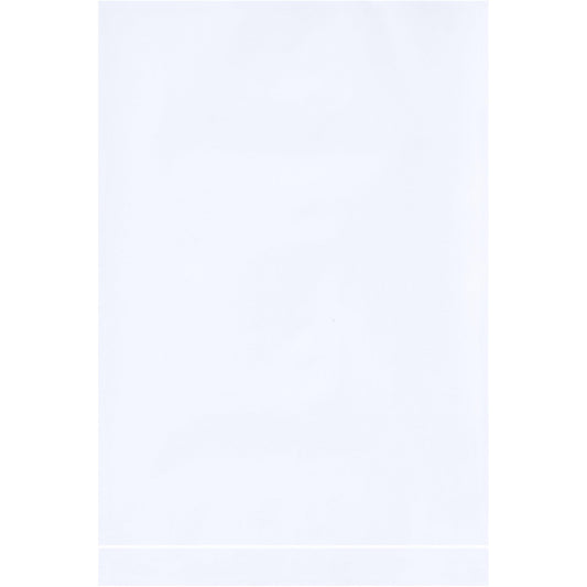 4 x 6" - 2 Mil White Flat Poly Bags - PB390W