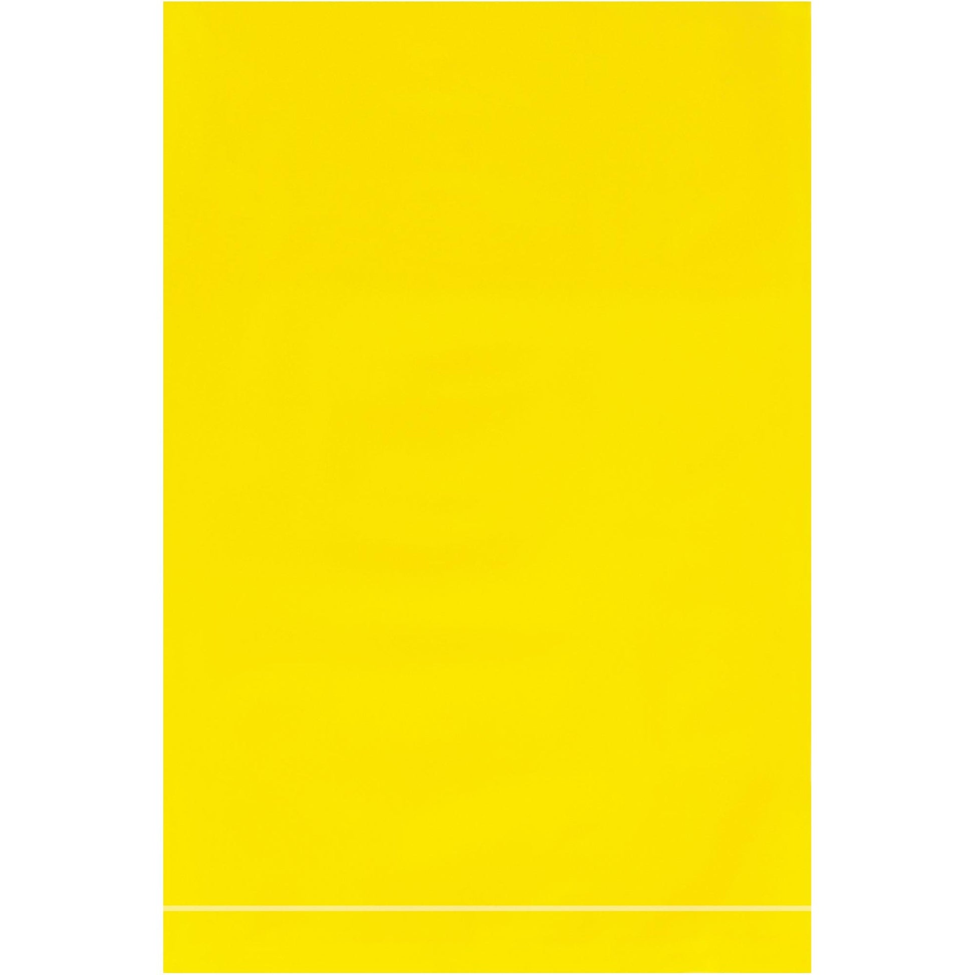 4 x 6" - 2 Mil Yellow Flat Poly Bags - PB390Y