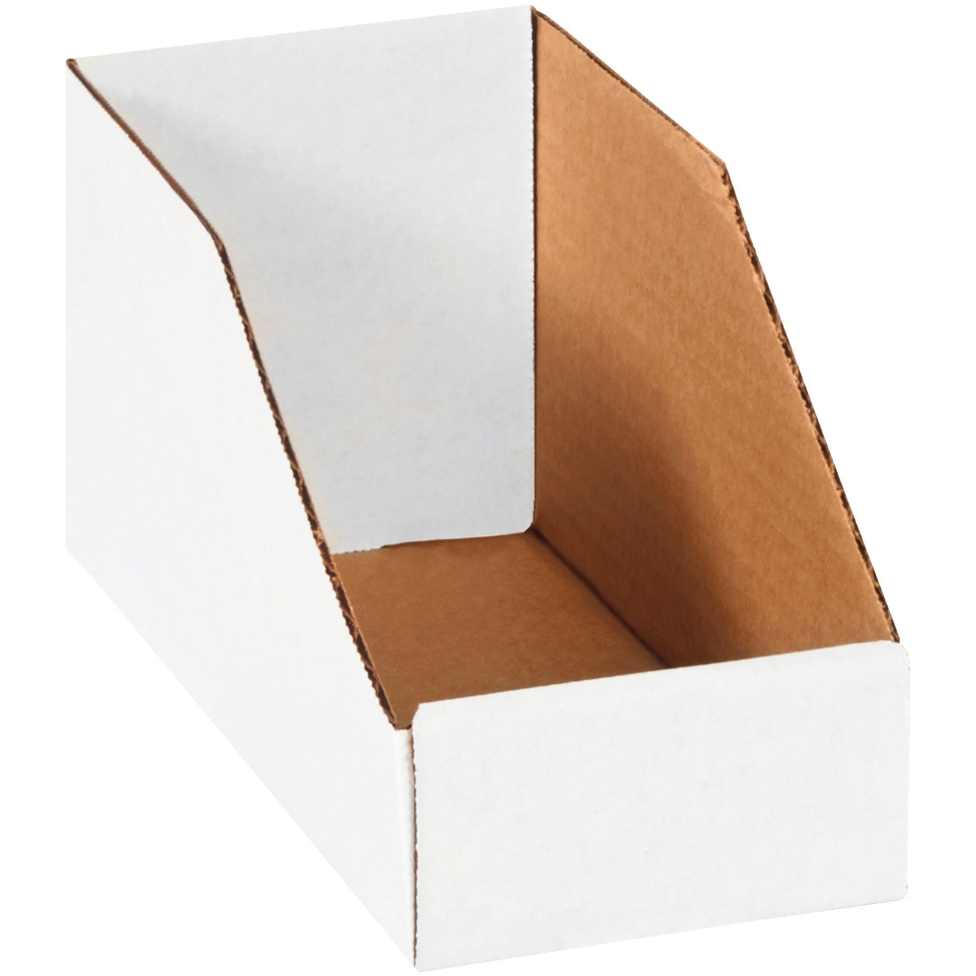 4 x 9 x 4 1/2" White Bin Boxes - BINBIN49