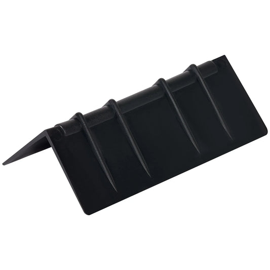 5 1/4 x 2" - Black Plastic Strap Guards - SPP512 Box Packaging Partner