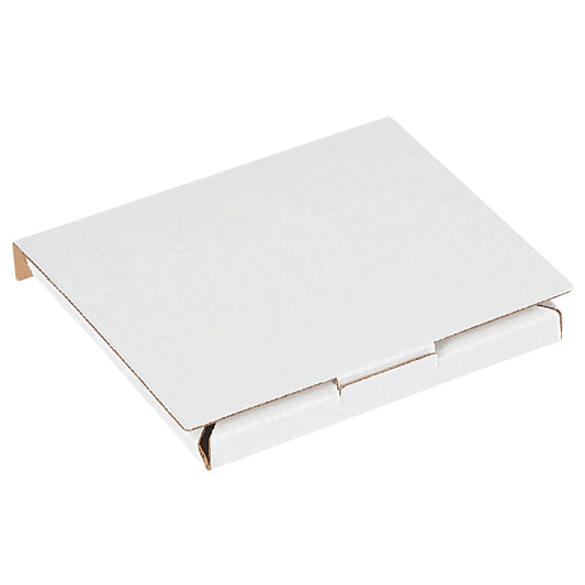 5 5/8 x 5 x 7/16" White CD Mailers - MLRCD Box Packaging Partner