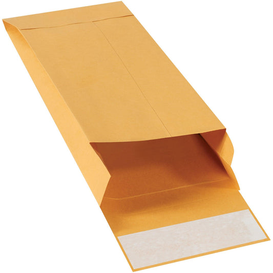 5 x 11 x 2" Kraft Expandable Self-Seal Envelopes - EN1064